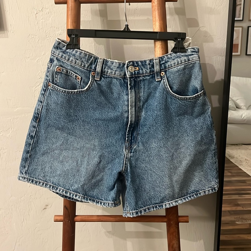 Zara Retro Denim Shorts